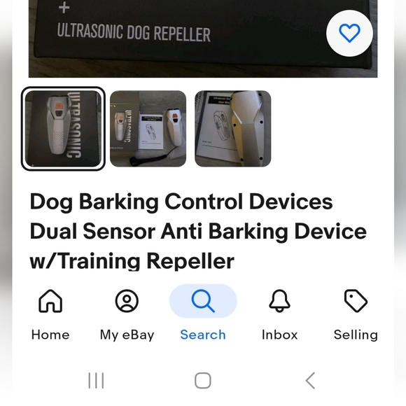 Ultrasonic Dog Repeller Anti Barking device New in Box - Picture 2 of 2